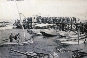 1890'lı yıllarda Mersin Denizden Görünüm