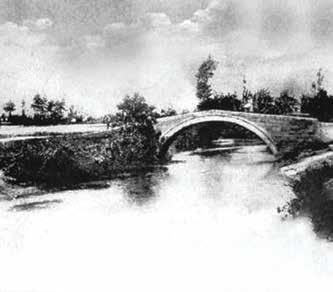 1904 tarihli fotoğrafta Müftü köprüsü